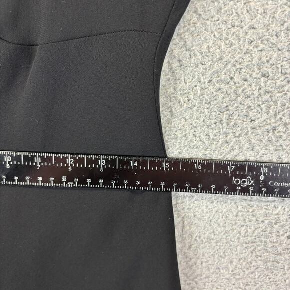 Y2k Dress Sz 10 Black LBD Cocktail Dark Romantic Sexy Feminine Whimsigoth - Picture 6 of 9